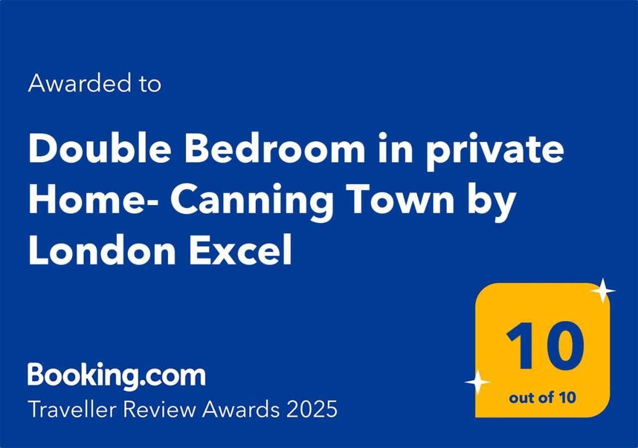Double Bedroom In Private Home- Canning Town By London Excel Exterior photo